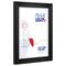 Frame USA Boardroom Black with Black Bead Single Image Picture Frame